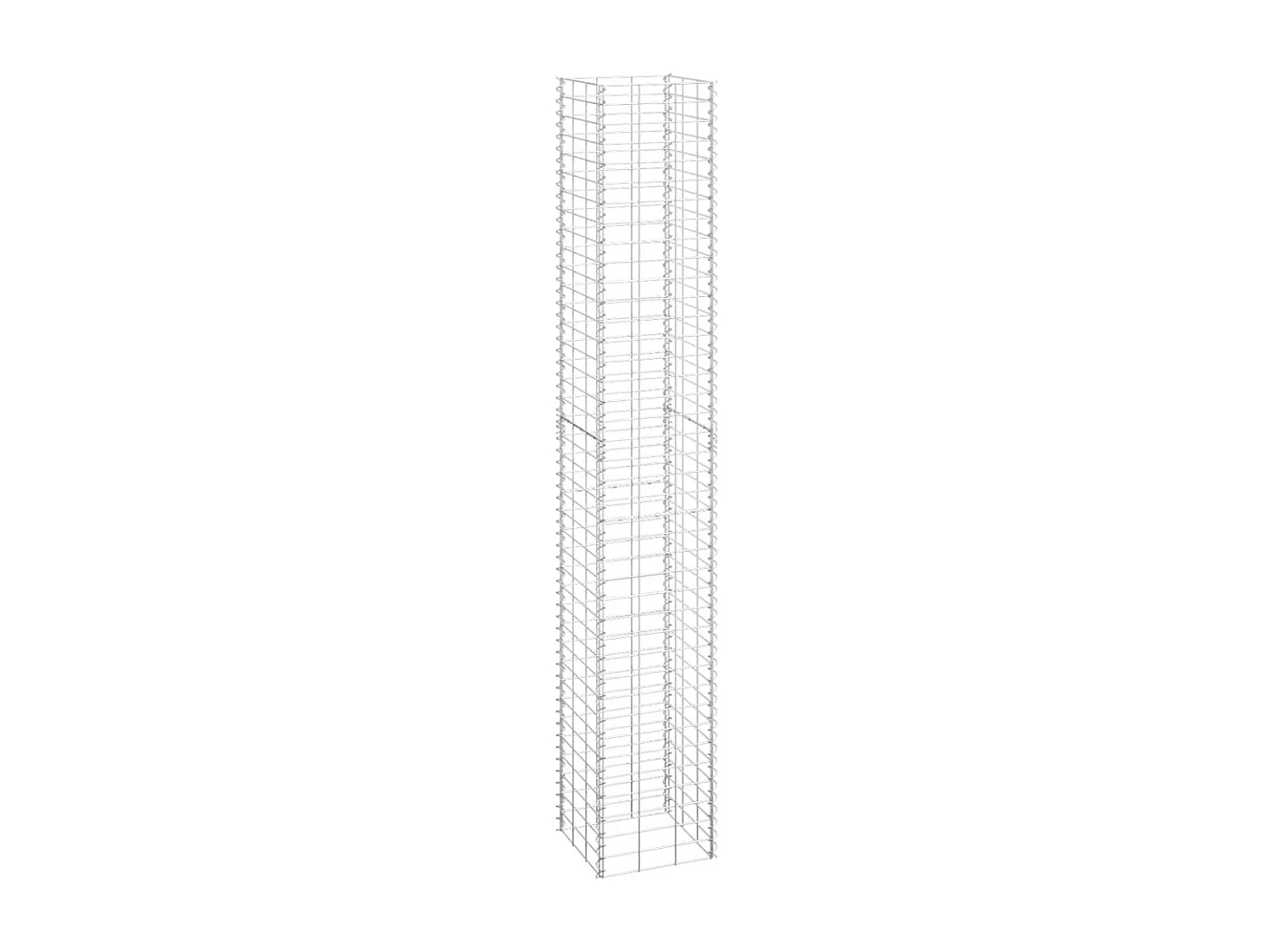 Schanskorf plantenbakken 3 st verhoogd 30x30x200 cm ijzer