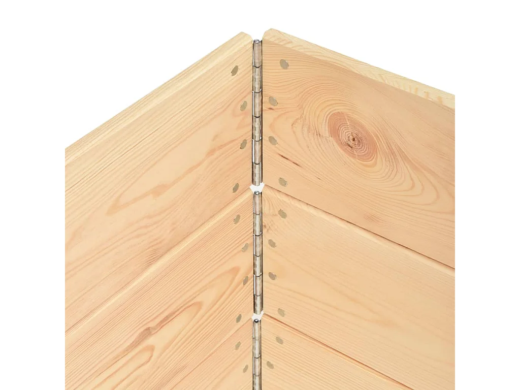 Jardinières surélevées 3 pcs 100x150 Bois de pin solide