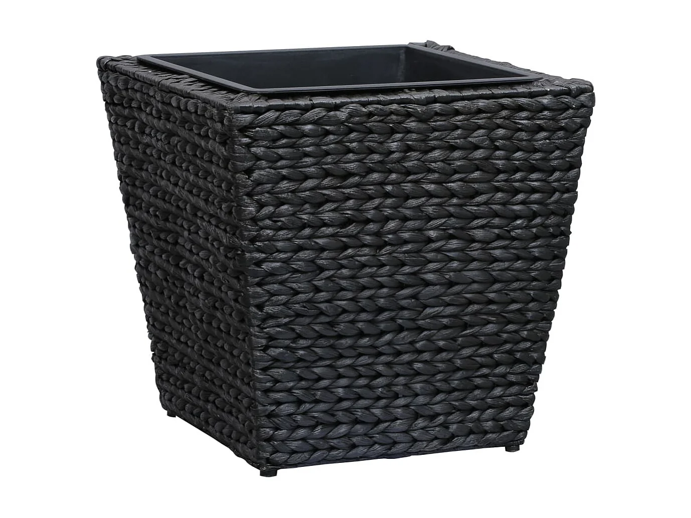 Jardinières 3 pcs Jacinthe d'eau Noir 2