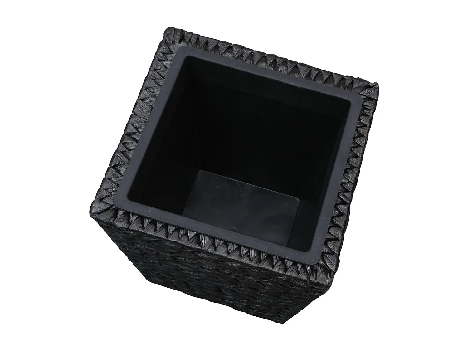 Jardinières 3 pcs Jacinthe d'eau Noir 2