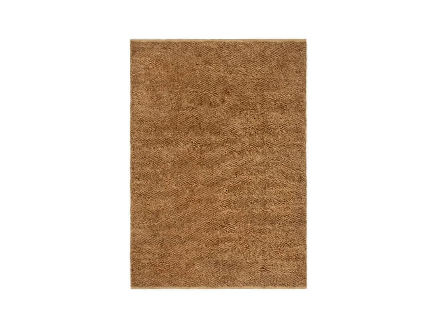 Tapis à poils bouclés fait à la main 120x180 Jute et coton
