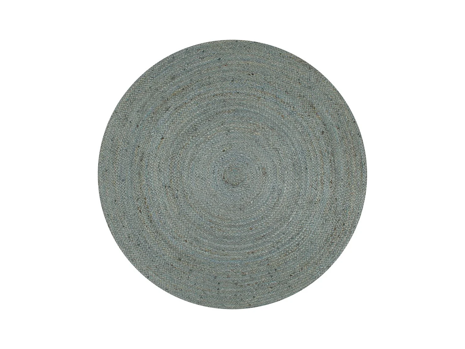 Tapis fait à la main Jute Rond 120cm Vert olive