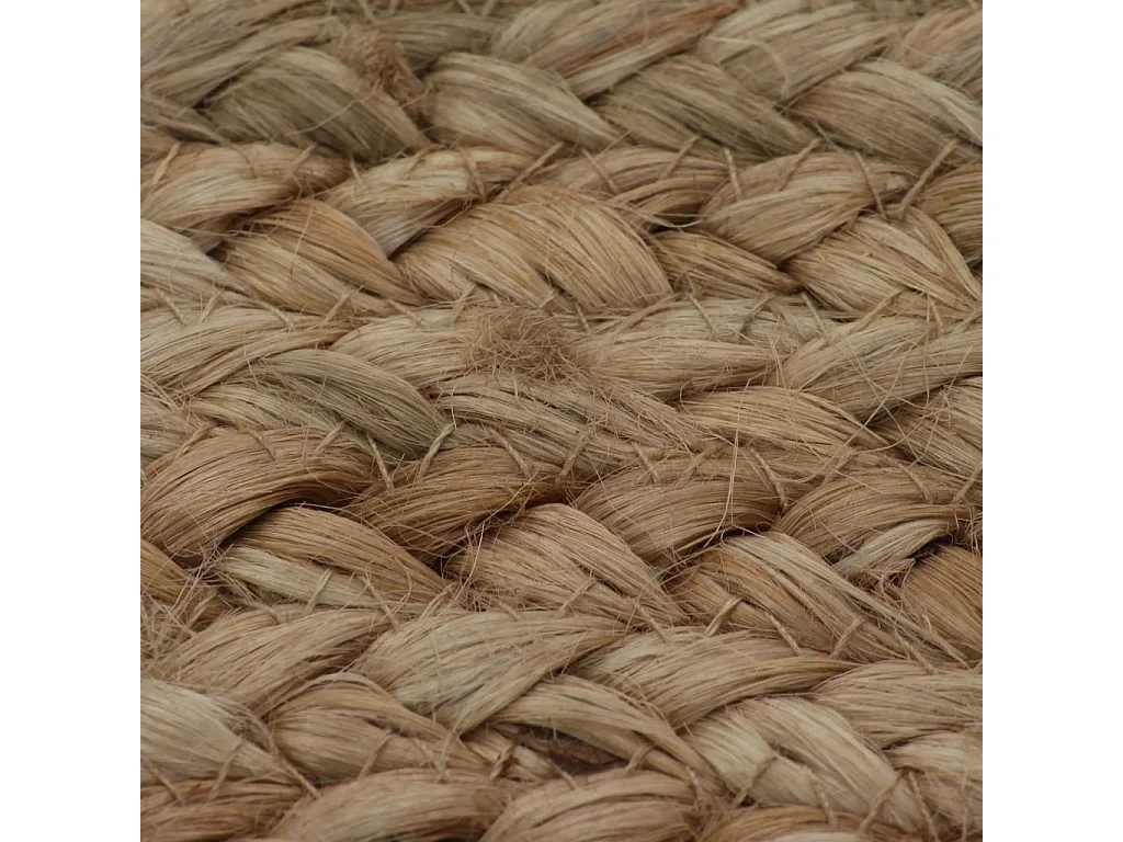 Tapis Jute tressé 120cm rond