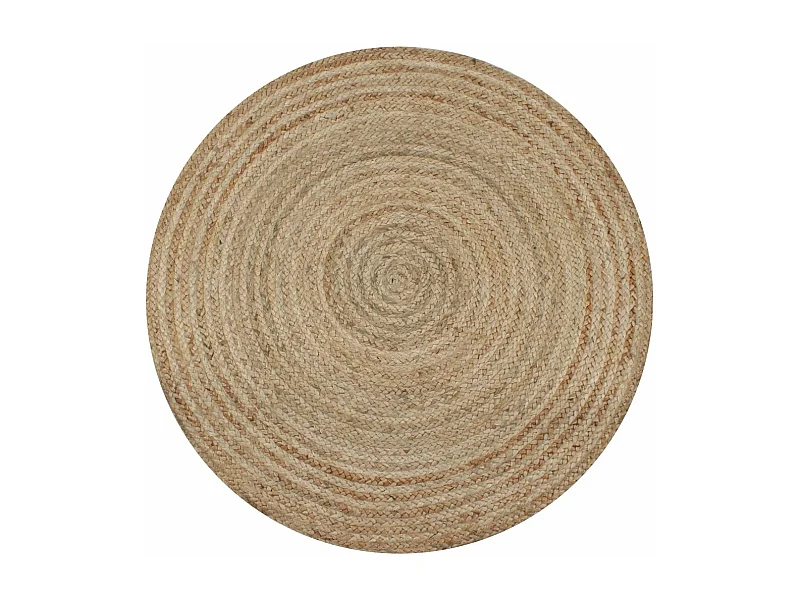 Tapis Jute tressé 120cm rond
