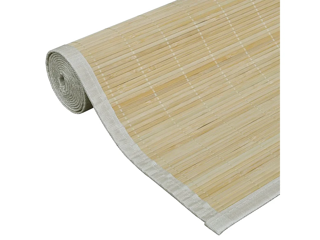 Tapis en bambou 160x230 Naturel