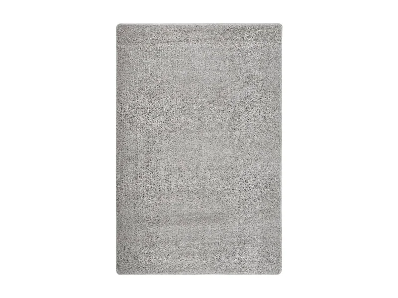 Tapis shaggy antidérapant Gris clair 200x290