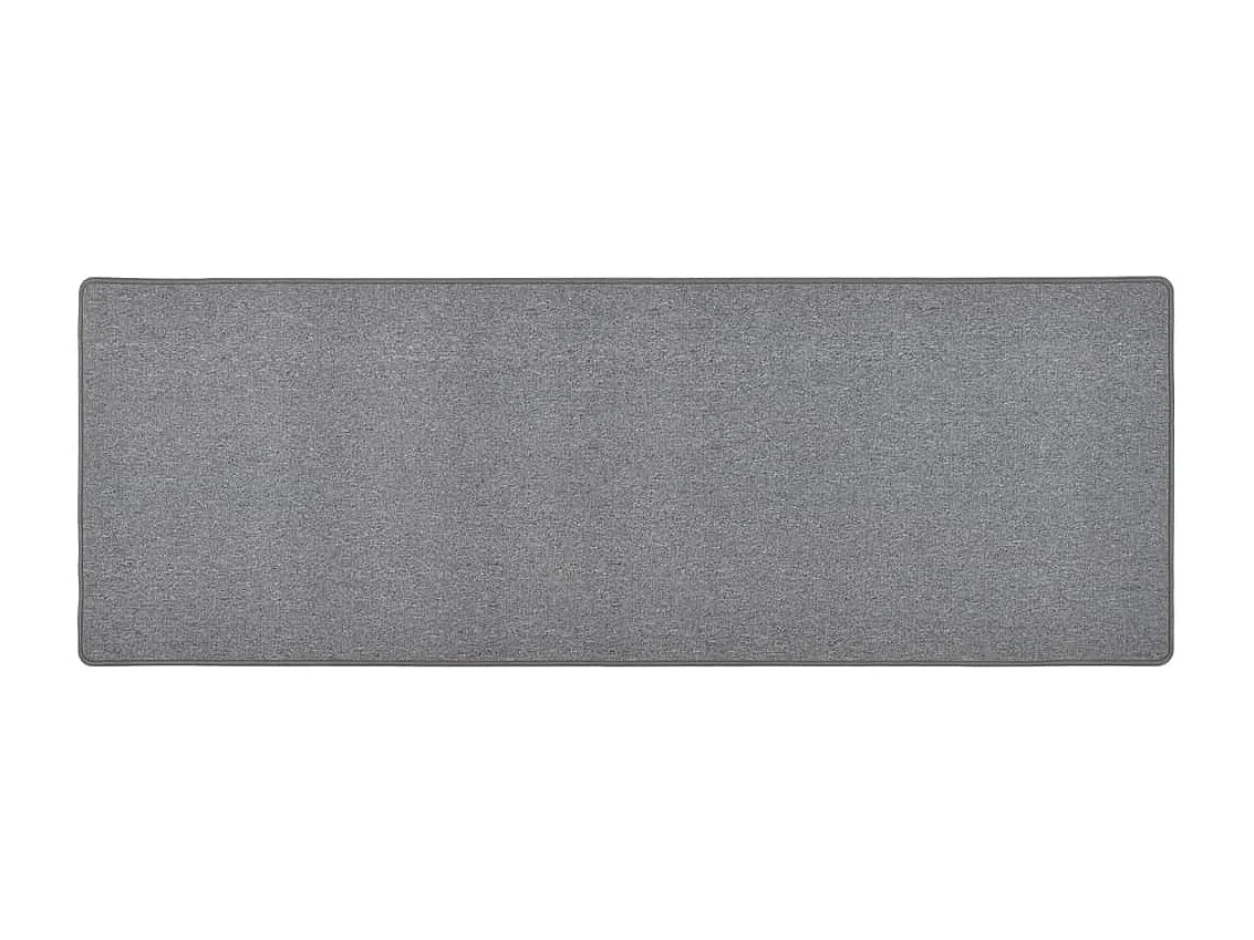 Tapis de couloir Gris foncé 50x150