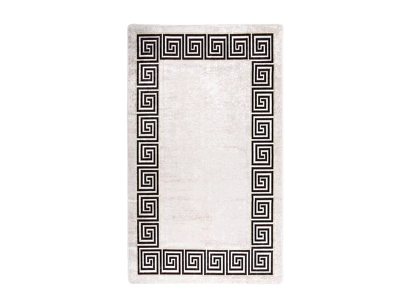 Tapis lavable antidérapant 120x180 Beige clair