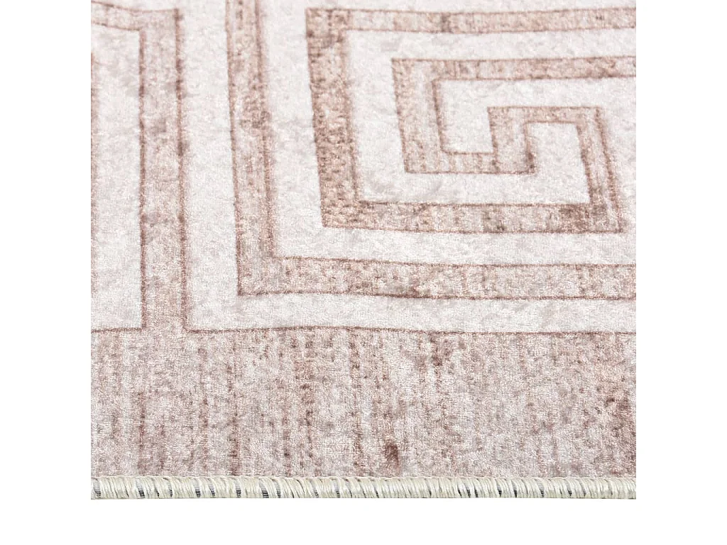 Tapis lavable antidérapant 80x300 Beige