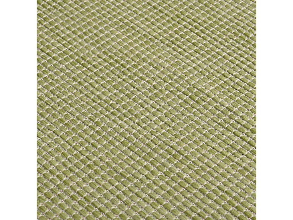 Tapis à tissage plat d'extérieur 200x280 Vert
