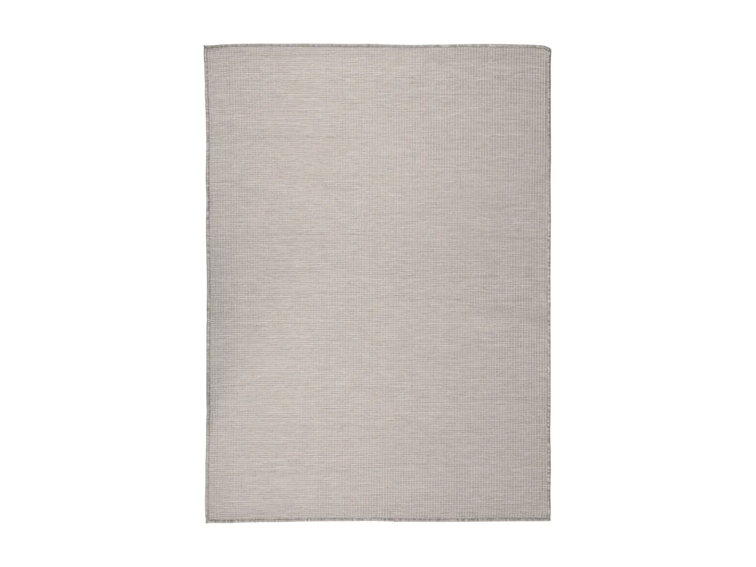 Tapis à tissage plat d'extérieur 200x280 Taupe
