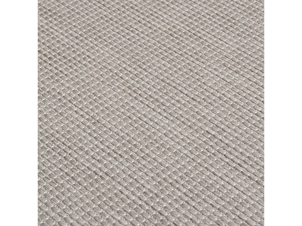 Tapis à tissage plat d'extérieur 200x280 Taupe