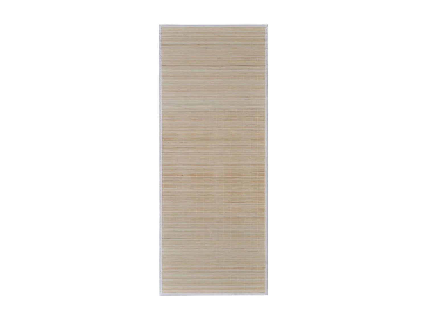 Tapis rectangulaires Bambou naturel 4 pcs 120x180
