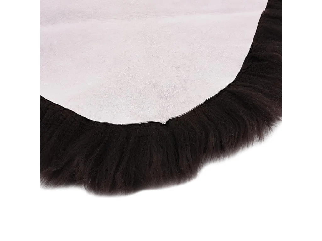Tapis en peau de mouton 60x90 Marron