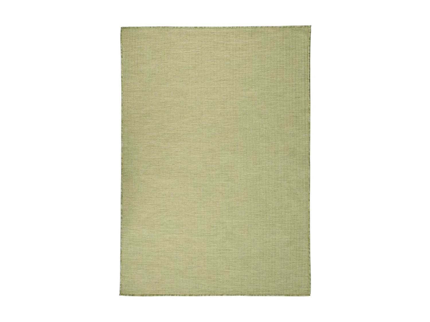 Tapis à tissage plat d'extérieur 160x230 Vert