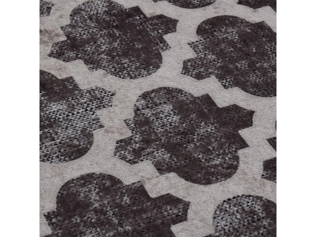 Tapis lavable antidérapant φ120cm Multicolore