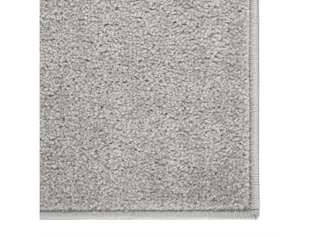 Tapis à poils courts 160x230 Gris clair