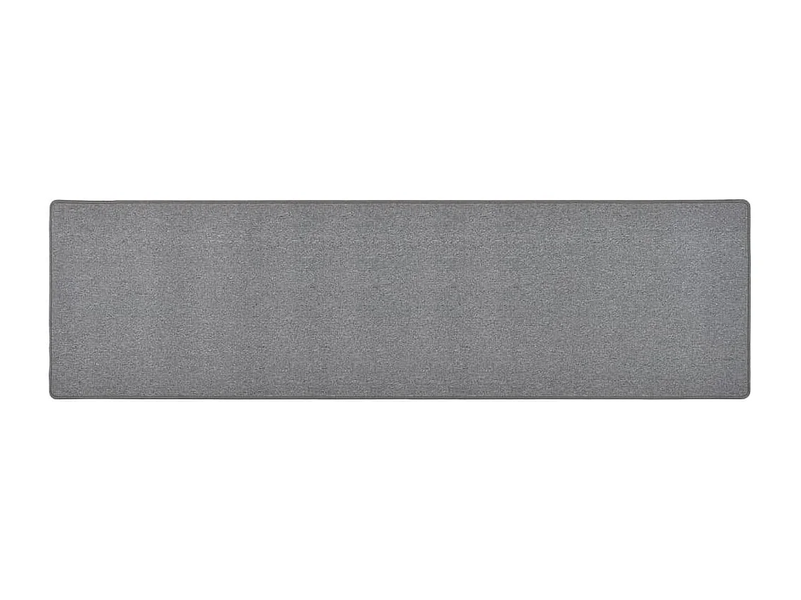 Tapis de couloir Gris foncé 50x200
