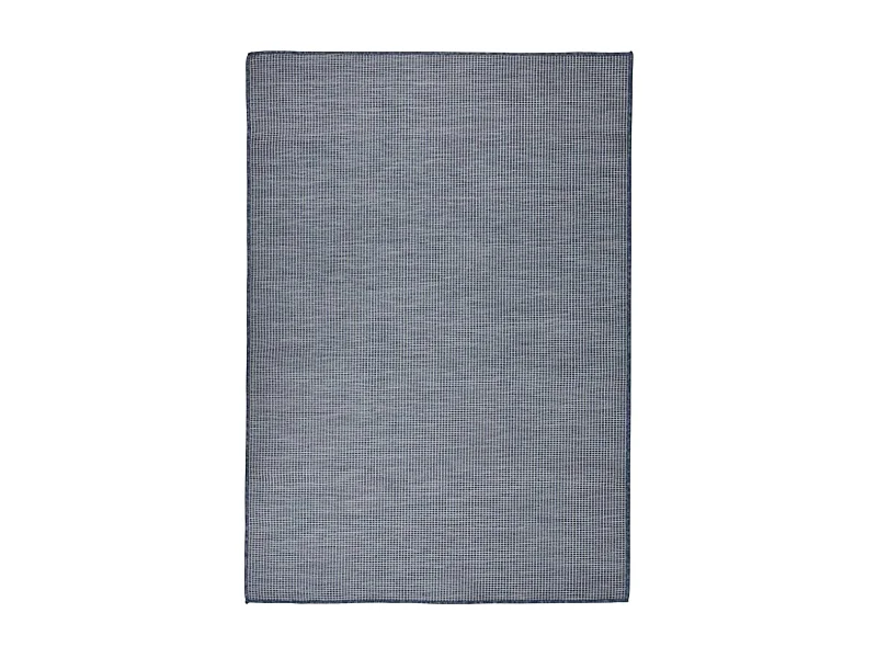 Tapis à tissage plat d'extérieur 160x230 Bleu