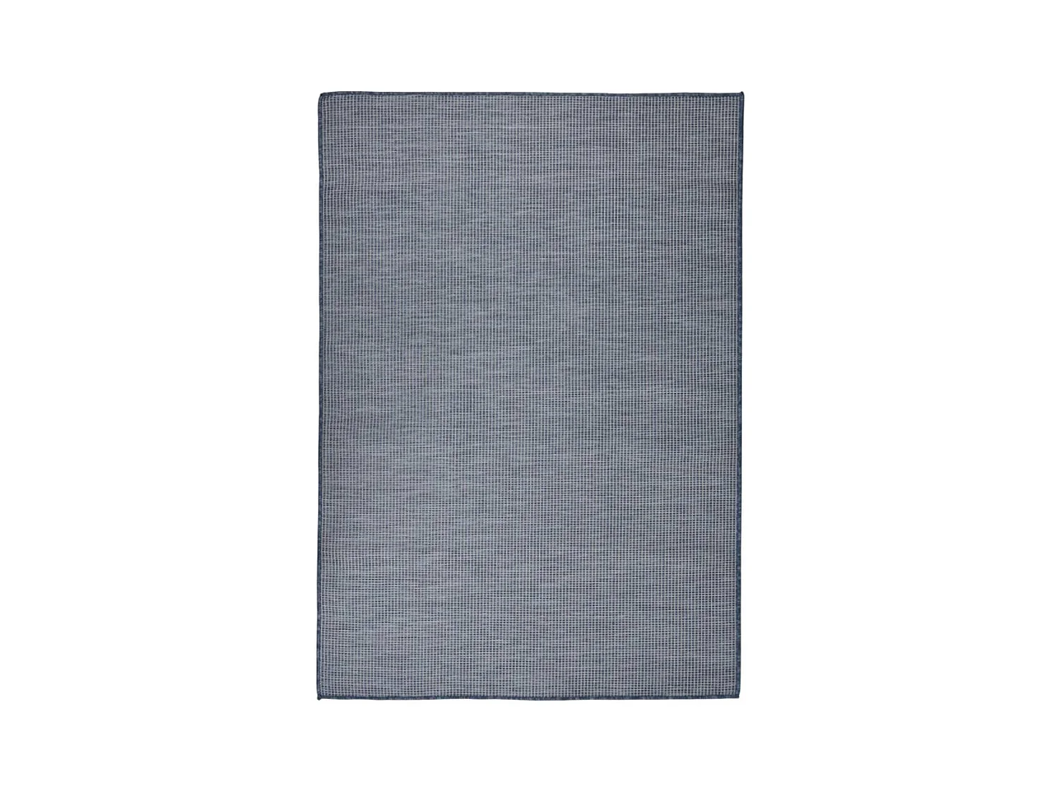 Tapis à tissage plat d'extérieur 160x230 Bleu