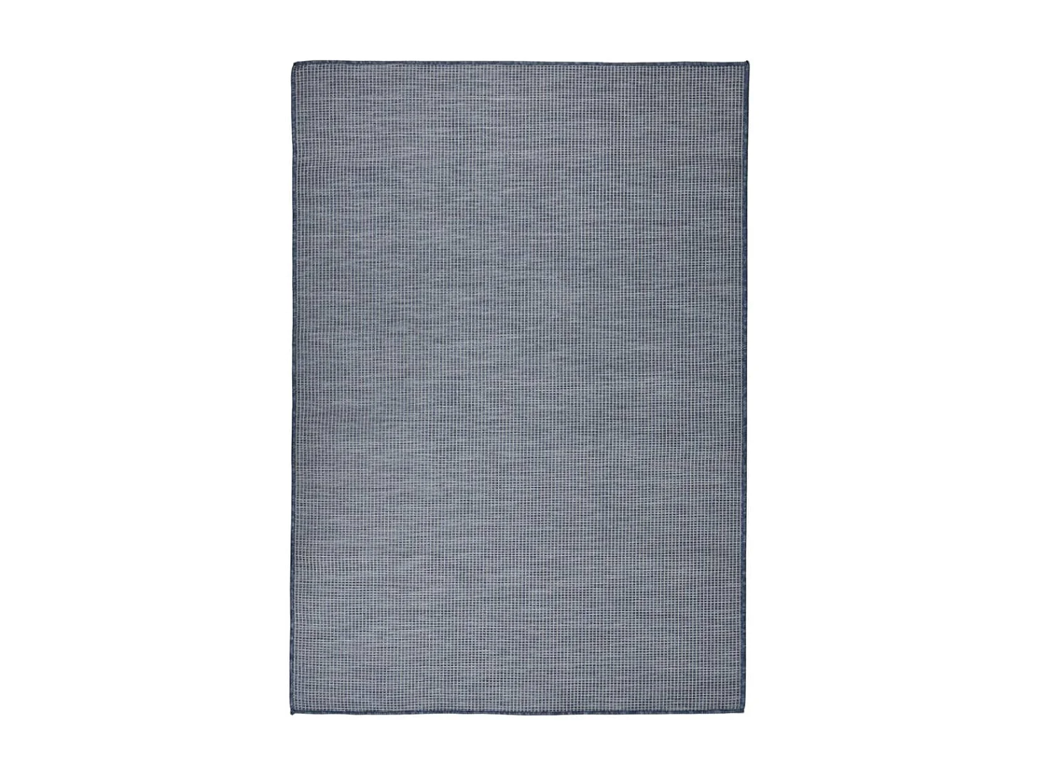 Tapis à tissage plat d'extérieur 160x230 Bleu