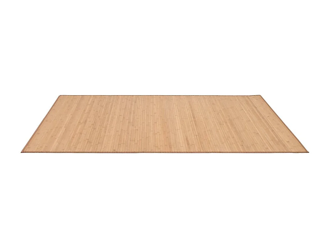 Tapis en bambou 100x160 Marron 2