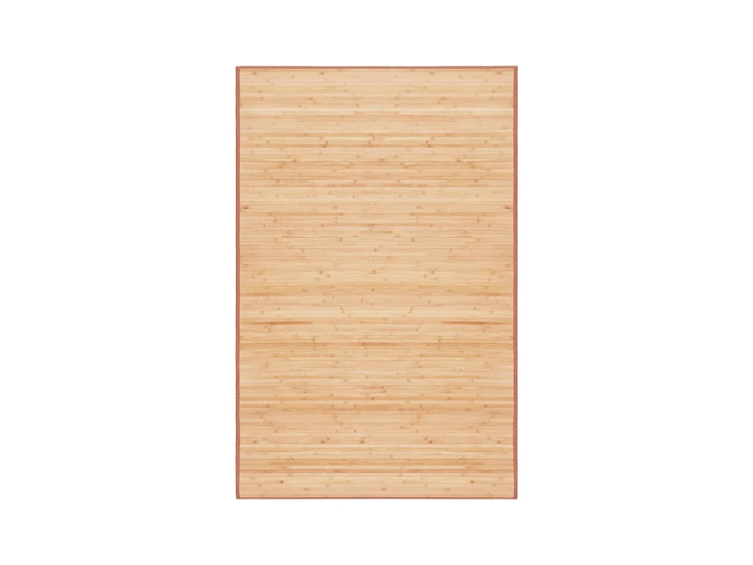 Tapis en bambou 100x160 Marron 2