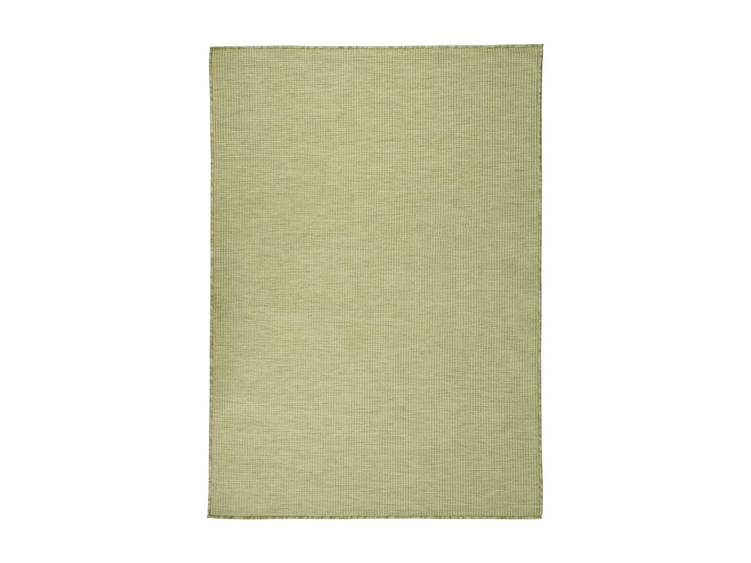 Tapis à tissage plat d'extérieur 140x200 Vert