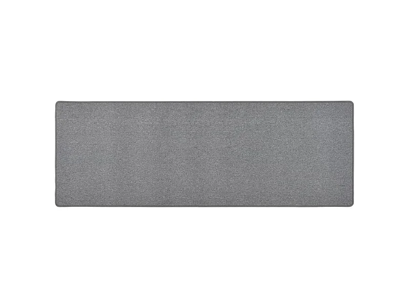 Tapis de couloir Gris foncé 80x250