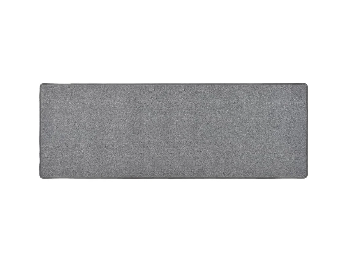 Tapis de couloir Gris foncé 80x250