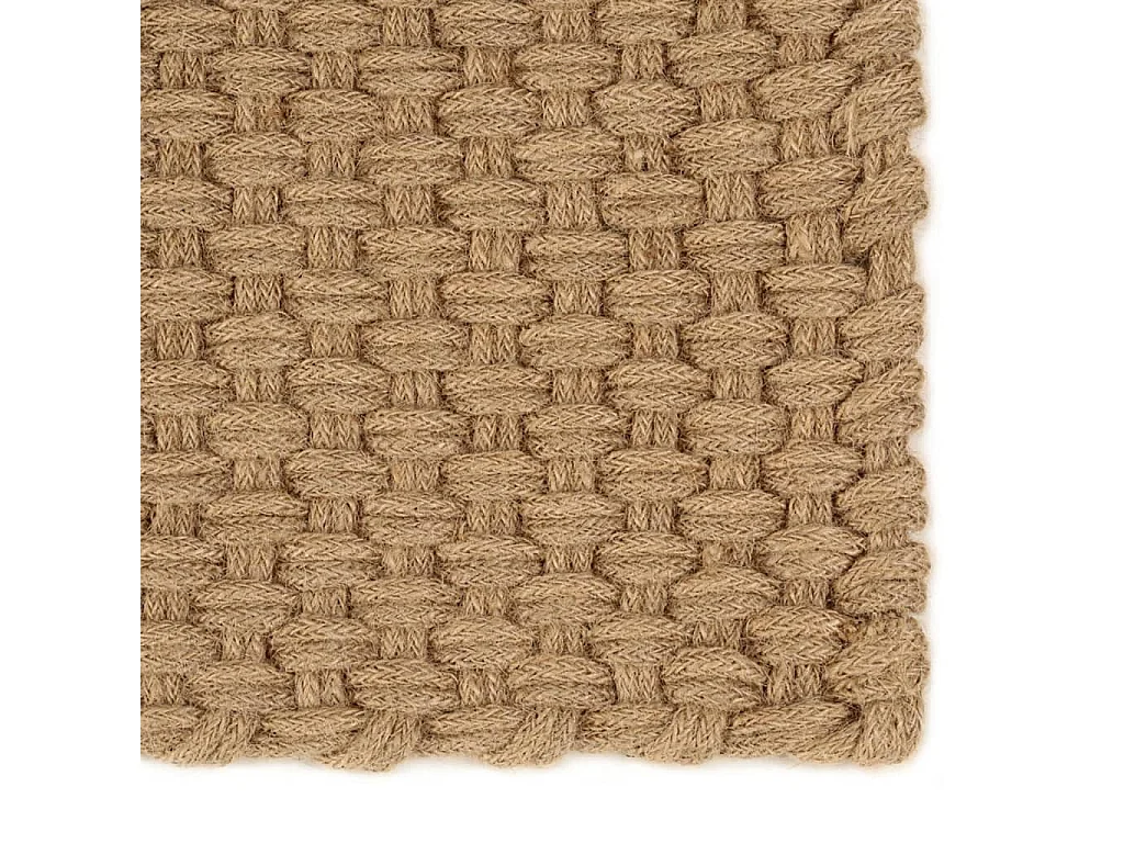 Tapis rectangulaire Naturel 160x230 Jute