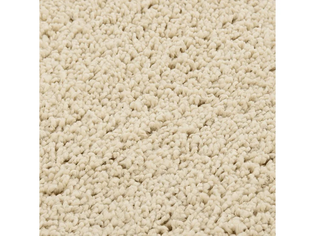 Tapis shaggy antidérapant Crème 160x230