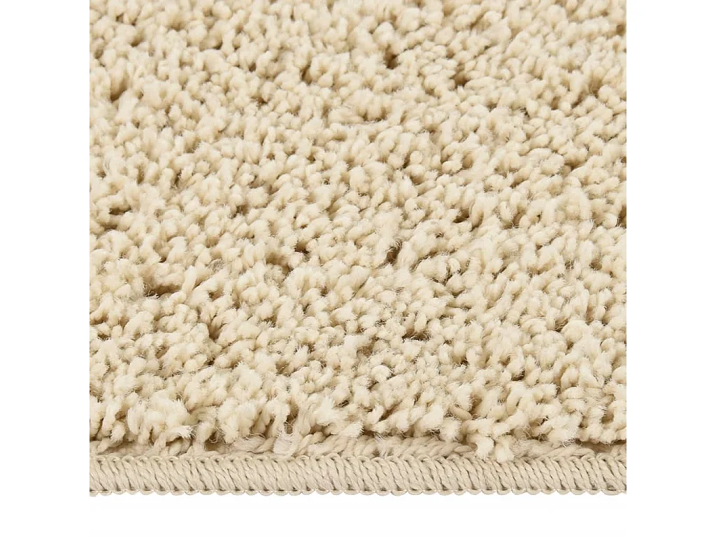 Tapis shaggy antidérapant Crème 160x230