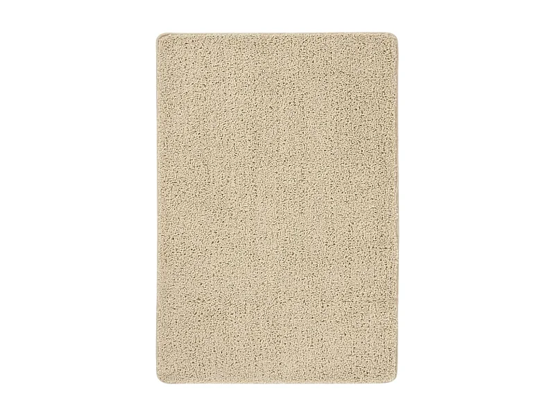 Tapis shaggy antidérapant Crème 160x230