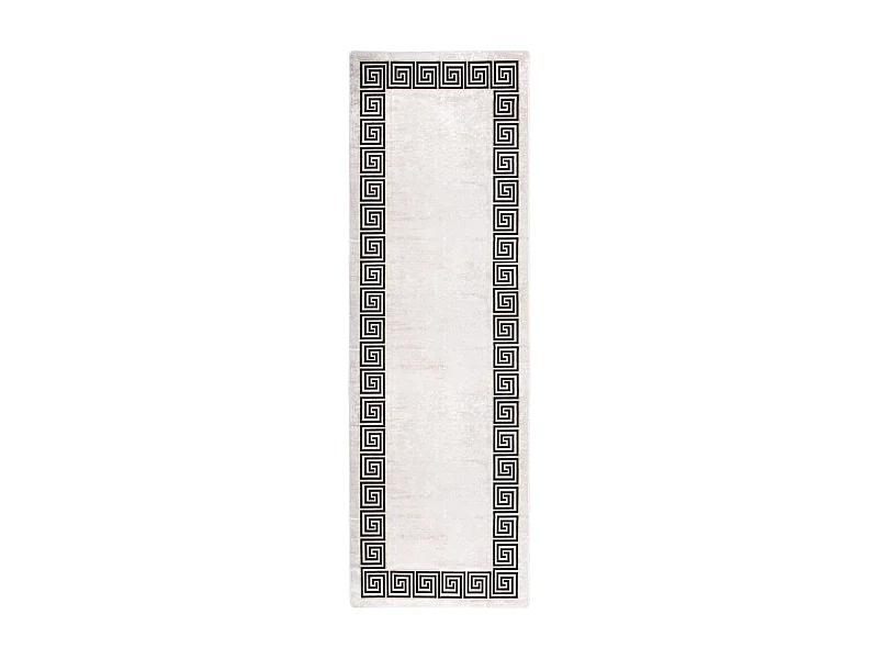 Tapis lavable antidérapant 80x300 Beige clair