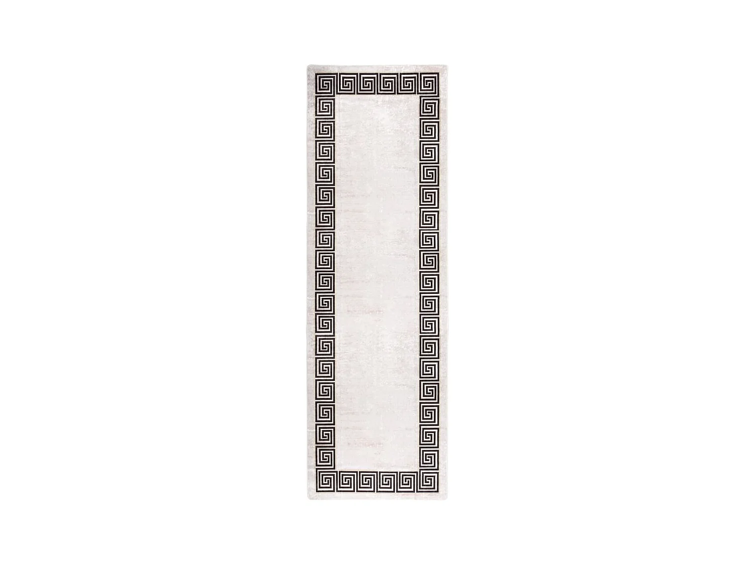 Tapis lavable antidérapant 80x300 Beige clair