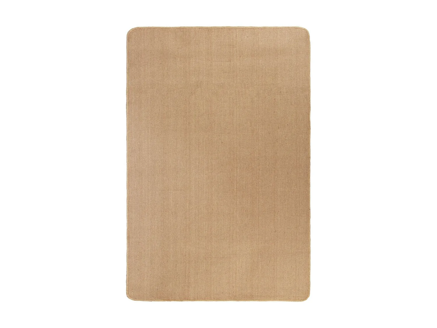 Tapis en jute avec support en latex 120x180 Naturel