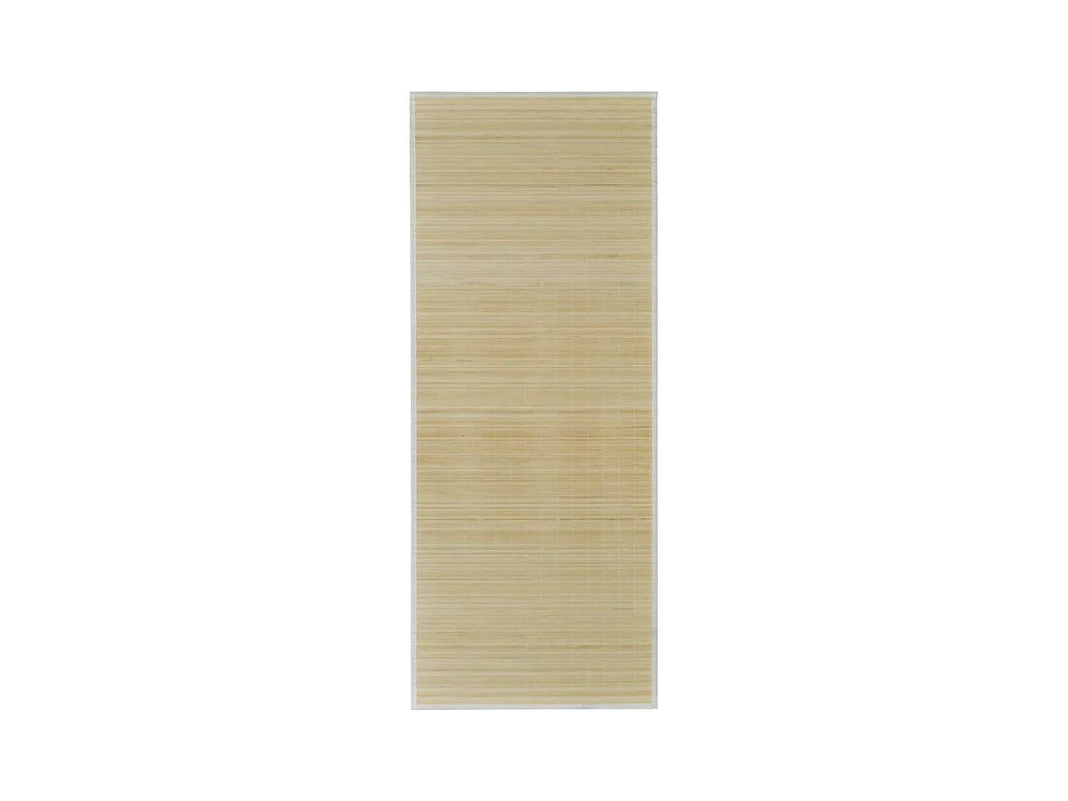 Tapis en bambou naturel à latte Rectangulaire 120x180