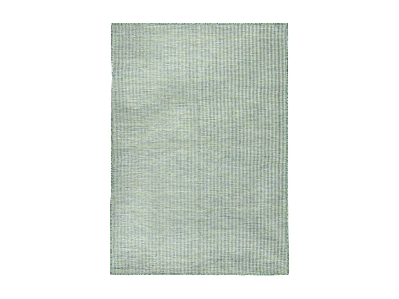 Tapis à tissage plat d'extérieur 200x280 Turquoise