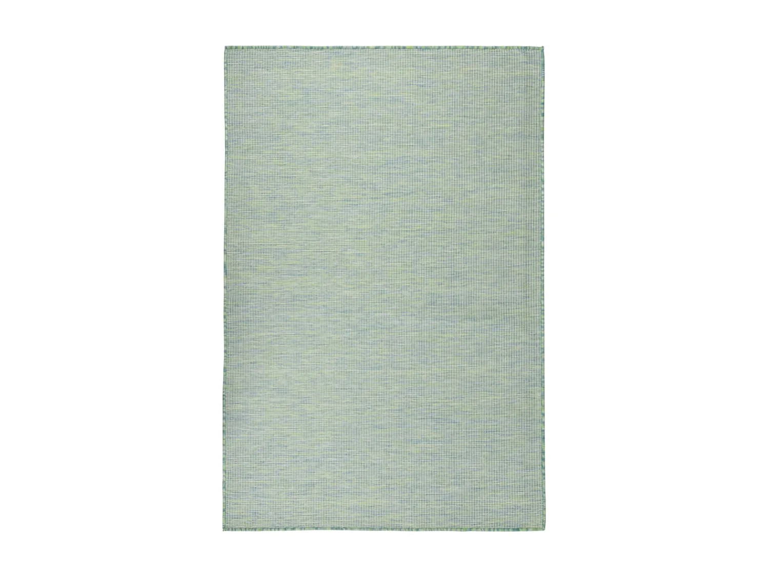 Tapis à tissage plat d'extérieur 120x170 Turquoise