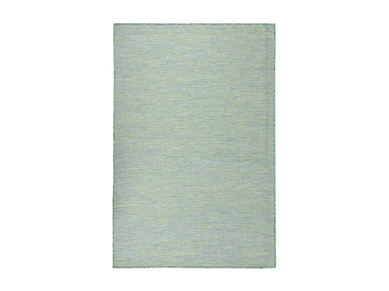 Tapis à tissage plat d'extérieur 120x170 Turquoise
