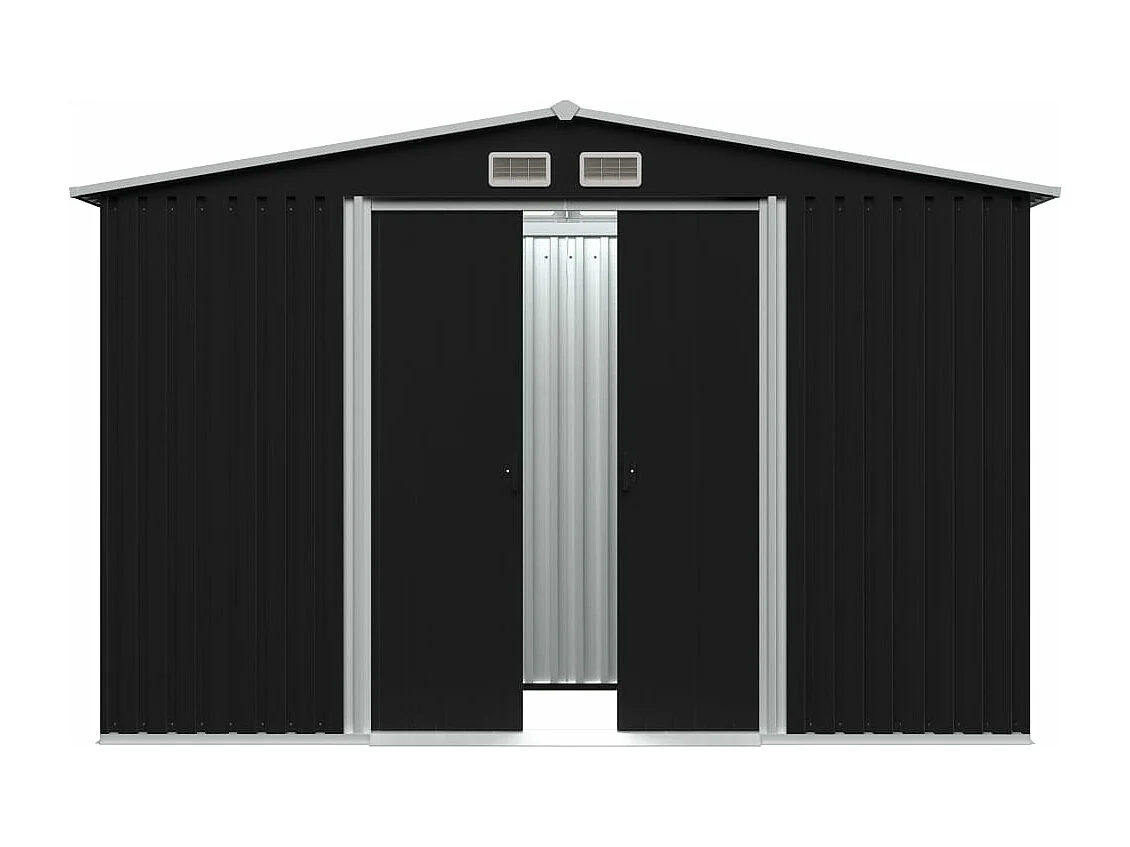 Tuinberging 257x205x178 cm staal antraciet