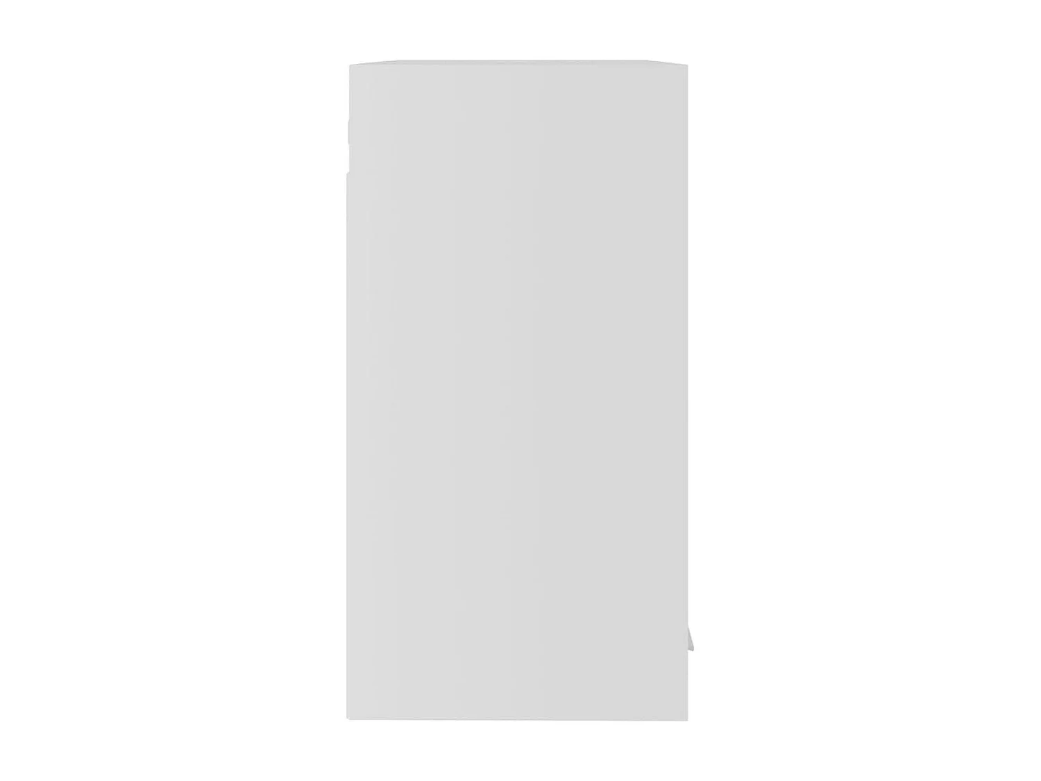 Armoire en verre suspendue Blanc 60x31x60