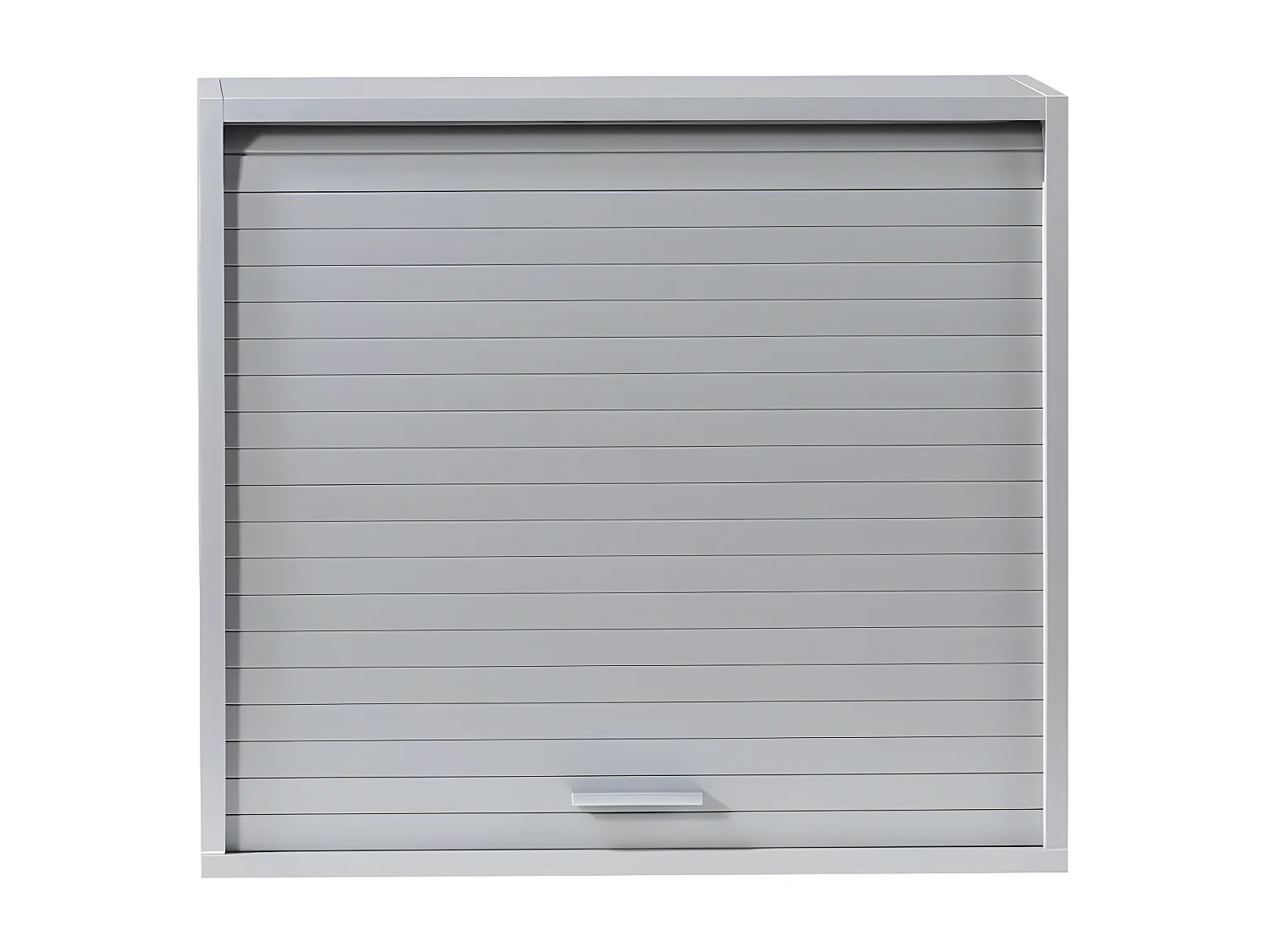 Rangement mural à rideau gris Couna L 60 x H 54