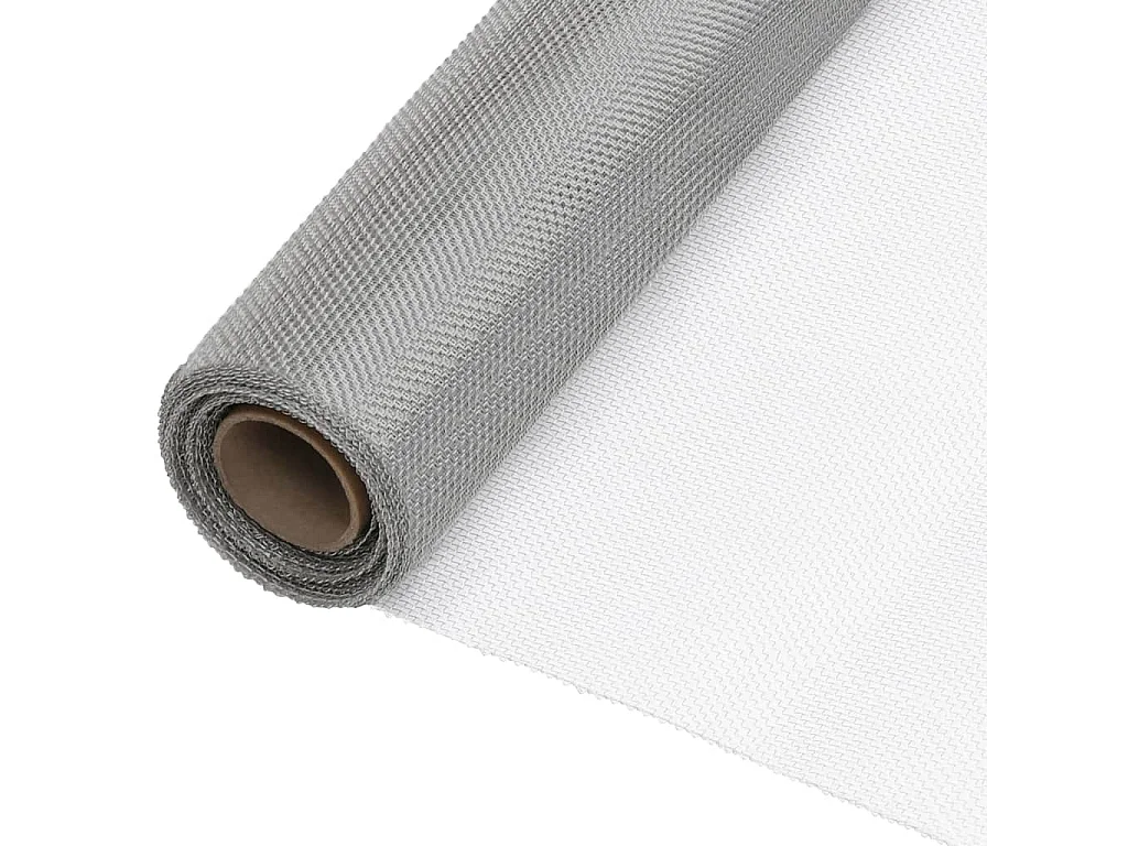 Écran en treillis Acier inoxydable 60x1000 Argenté