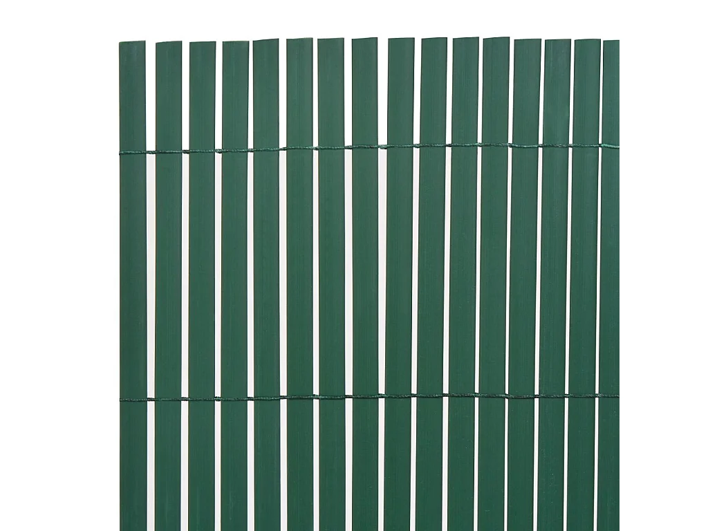 Clôture de jardin Double face PVC 90x500 Vert