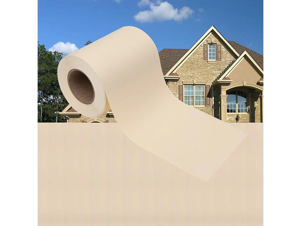 Écran d'intimité de jardin PVC 35x0,19 m Crème