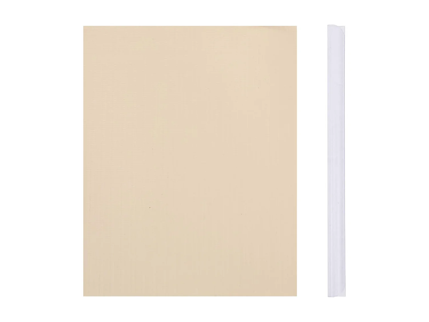 Écran d'intimité de jardin PVC 35x0,19 m Crème