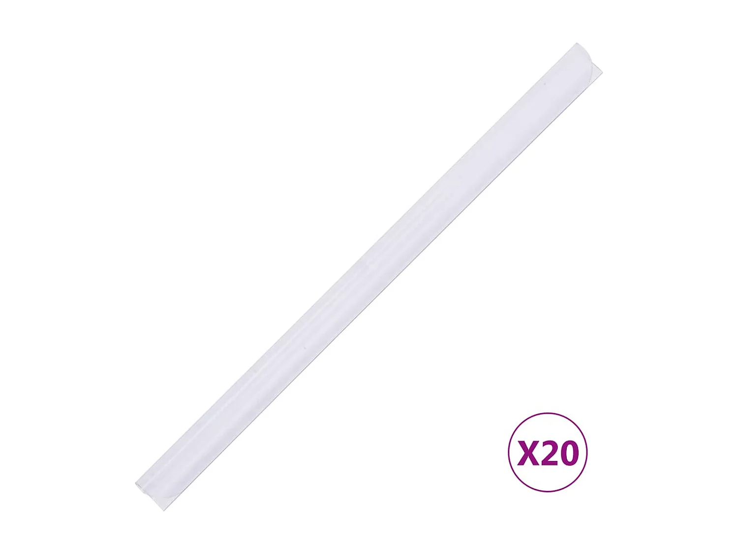 Écran d'intimité de jardin PVC 35x0,19 m Crème