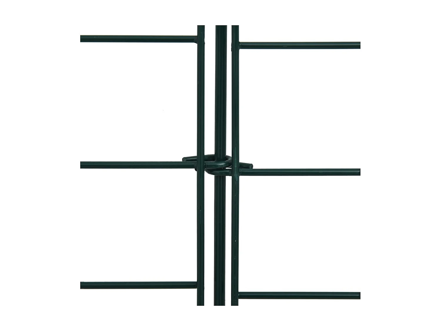 Ensemble de clôture d'étang 77,5x64 Vert